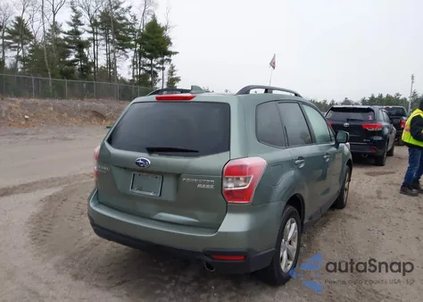 2016 Subaru Forester 2.5I Premium from USA, damaged, VIN JF2SJAFC0GH476033